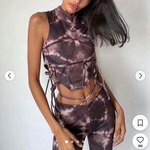 ❤️I.AM.GIA evie tie dye crop top